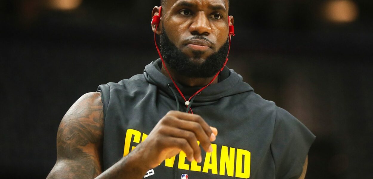 LeBron James NBA Batman George Hill