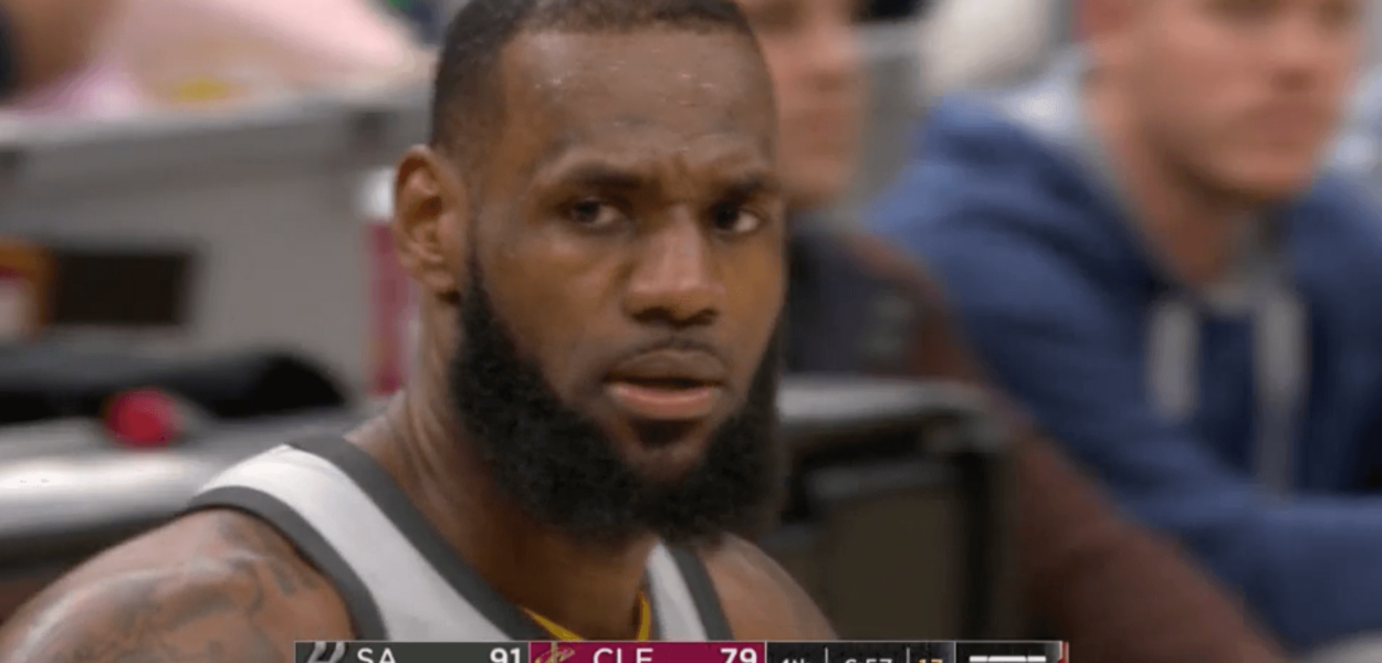 LeBron James Spurs Cavaliers