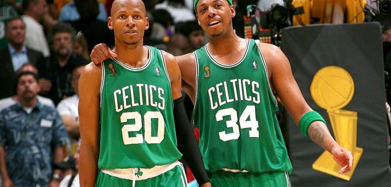 Ray Allen Paul Pierce Boston Celtics