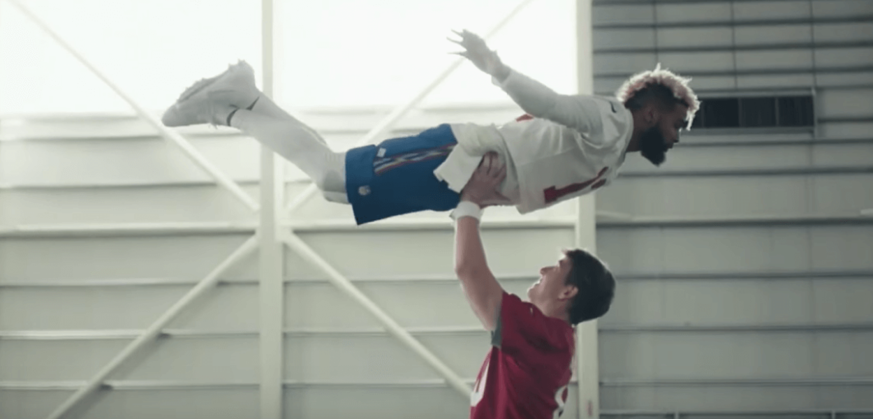 Super Bowl Odell Beckham Eli Manning Dirty Dancing
