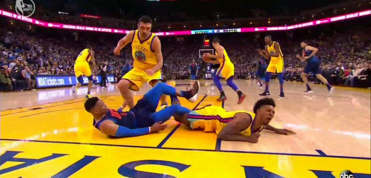 Zaza Pachulia Russell Westbrook