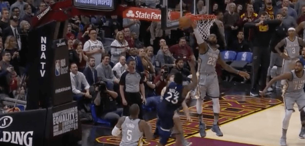 bloc clutch LeBron James Jimmy Butler
