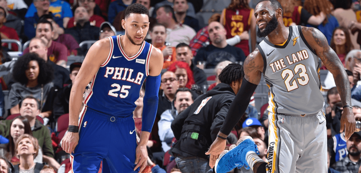 Ben Simmons LeBron James