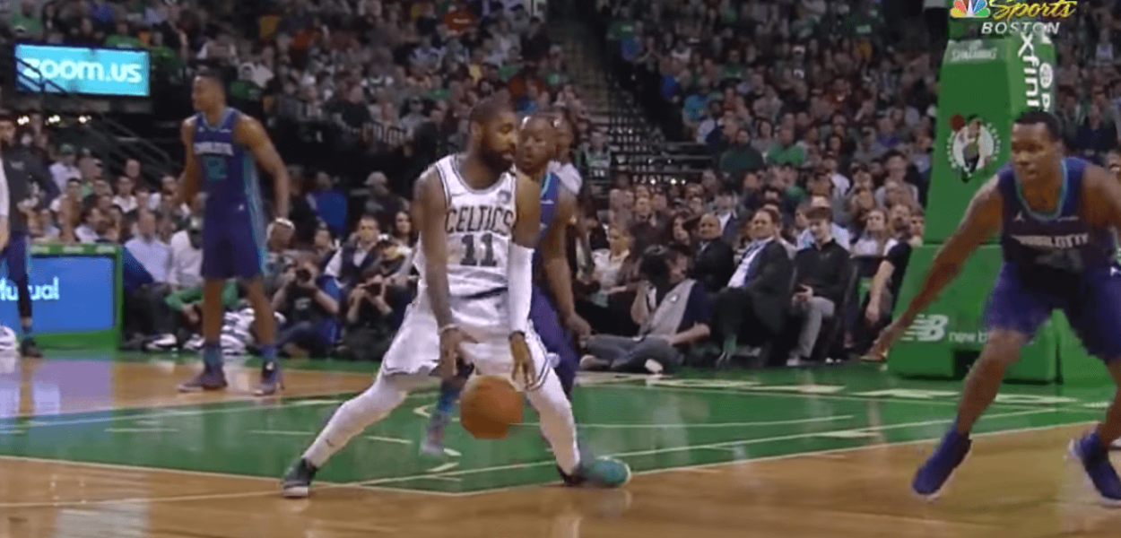 Boston Celtics Kyrie Irving Hornets