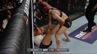 Cris Cyborg Yana Kunitskaya UFC 222