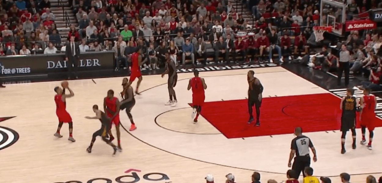 Damian Lillard Blazers Cavs