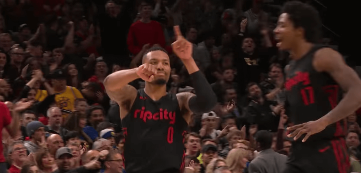 Damian Lillard Warriors