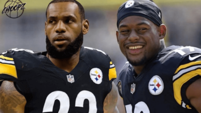 JuJu Smith-Schuster LeBron Steelers