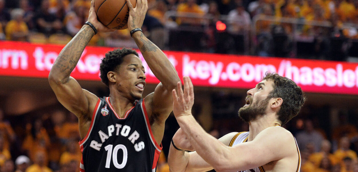 Kevin Love DeMar DeRozan