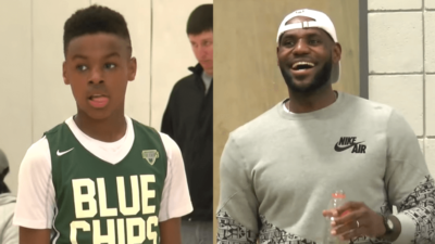 LeBron James LeBron James Jr (1)