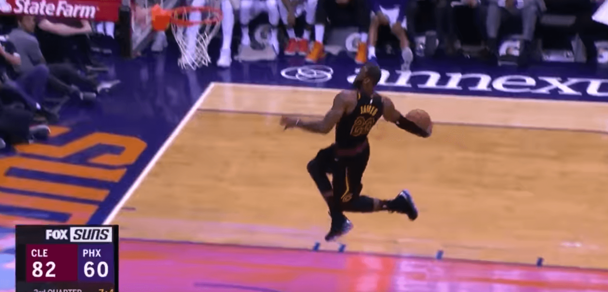LeBron James triple double Cavs