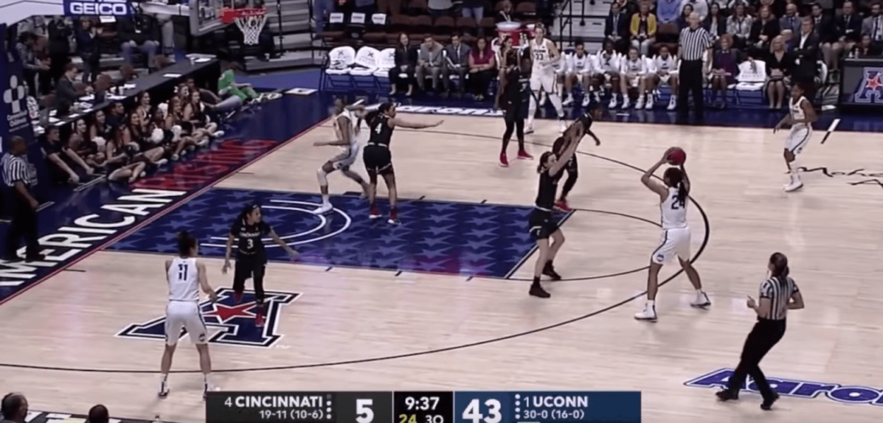 Les filles de UConn AAC