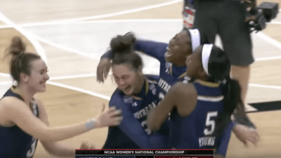 Arike Ogunbowale NCAA Notre Dame buzzer