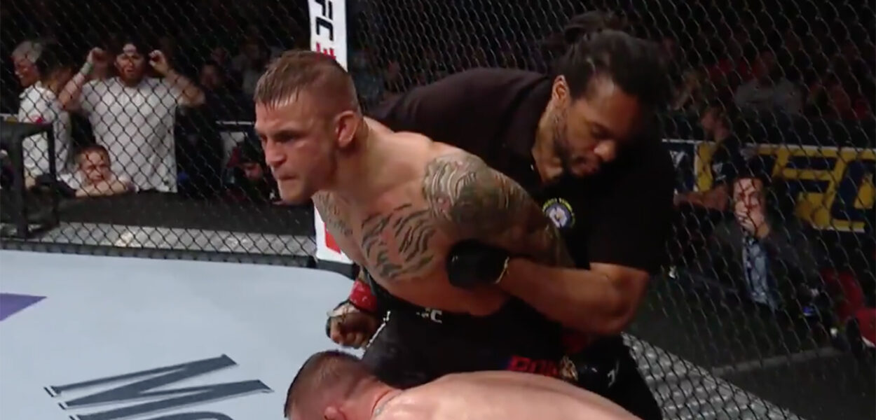 Dustin Poirier Justin Gaethje UFC Glendale