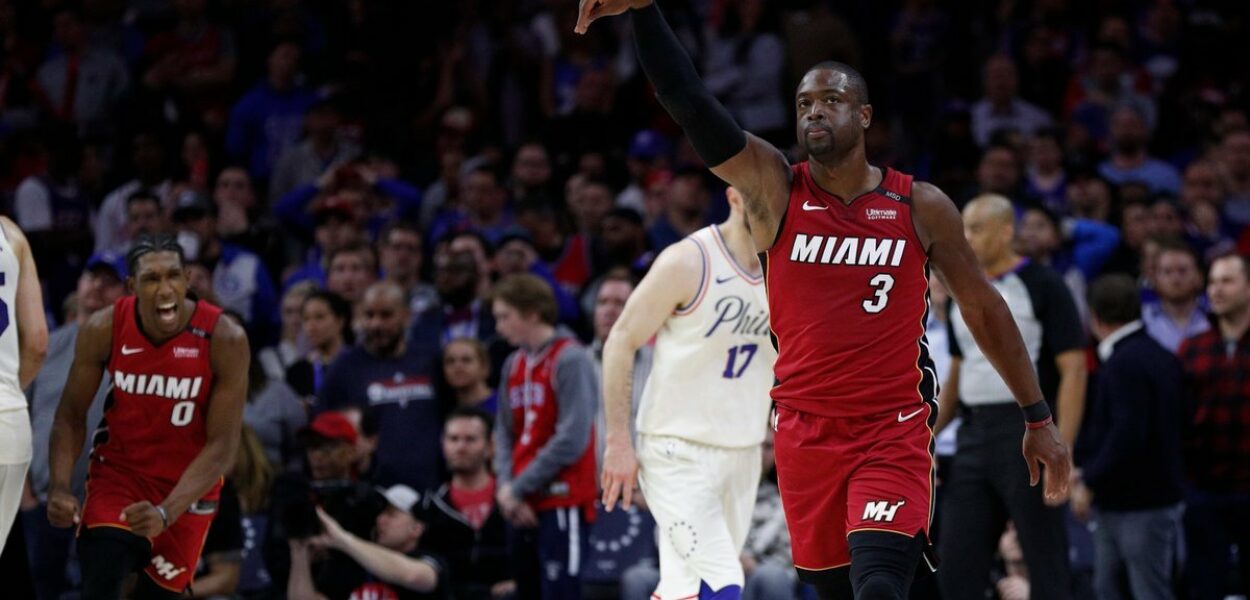 Dwyane Wade Heat Sixers