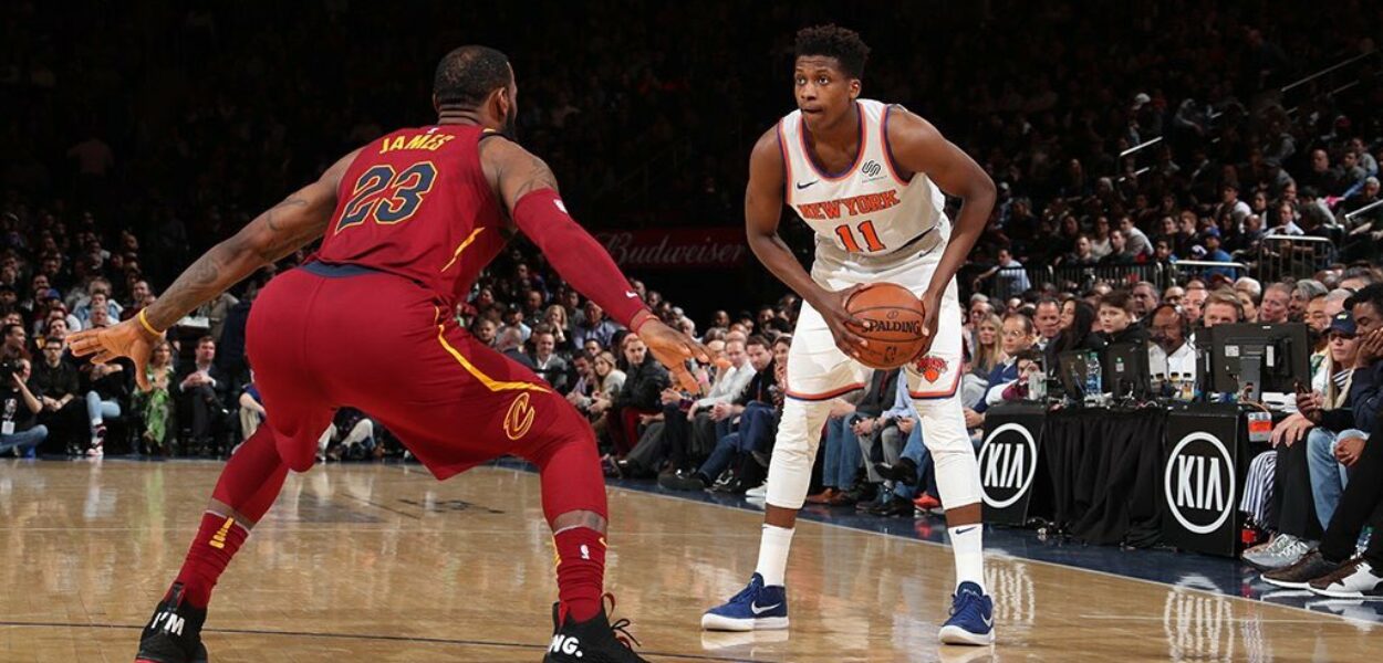 King James Frank Ntilikina career-high