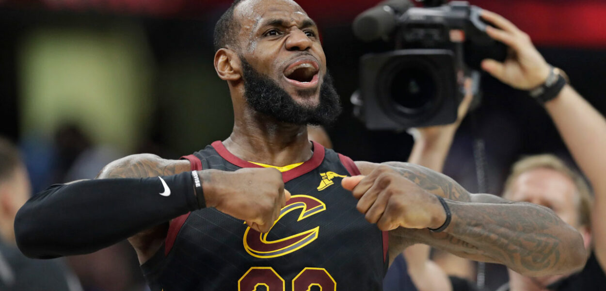 LeBron James Game 7 Pacers Cavs