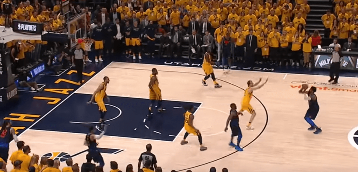 La fin de match complètement flinguée du Thunder