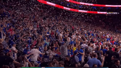 Pour l’égalisation de Belinelli au buzzer, les Sixers avaient sorti les confettis