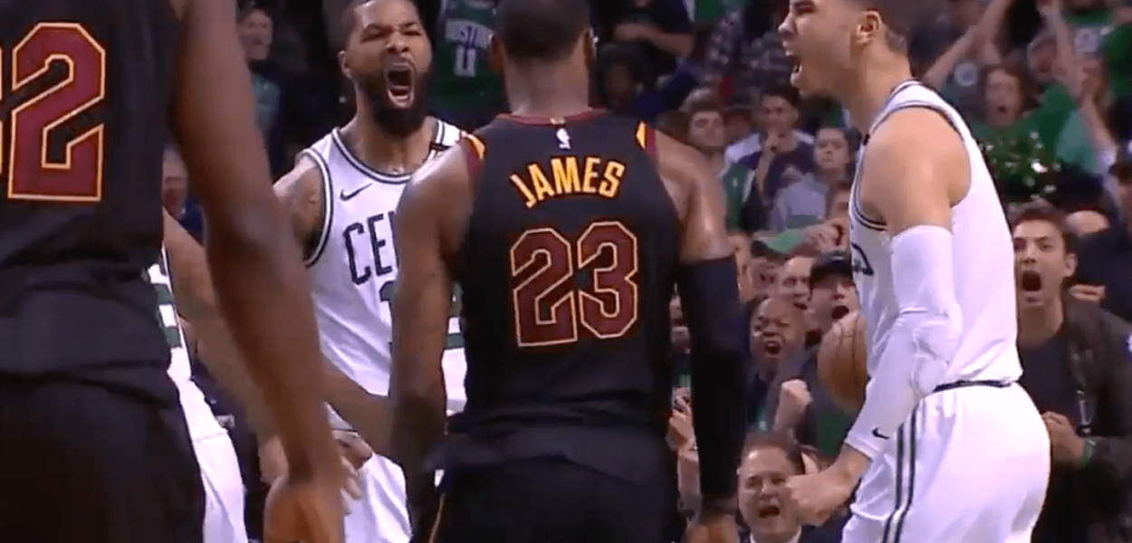 Celtics Cavaliers Jayson Tatum LeBron James