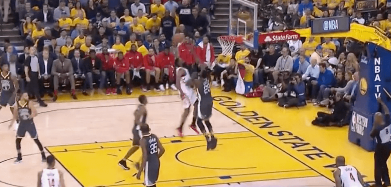 Houston Rockets Warriors Harden Green