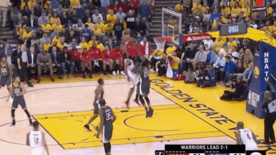 Houston Rockets Warriors Harden Green