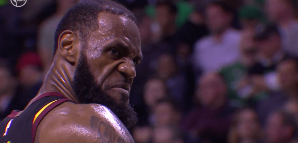 LeBron James Cavs Boston Celtics Game 7