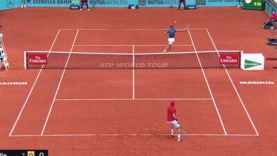 Le point dingue de Benoit Paire face à Lucas Pouille
