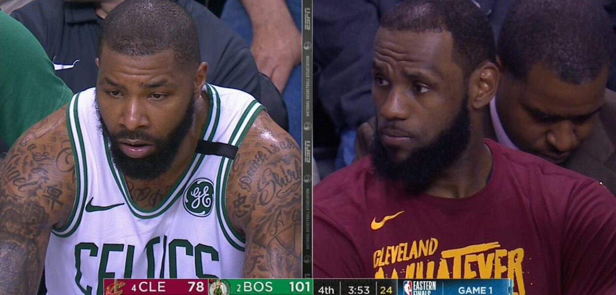Marcus Morris LeBron James