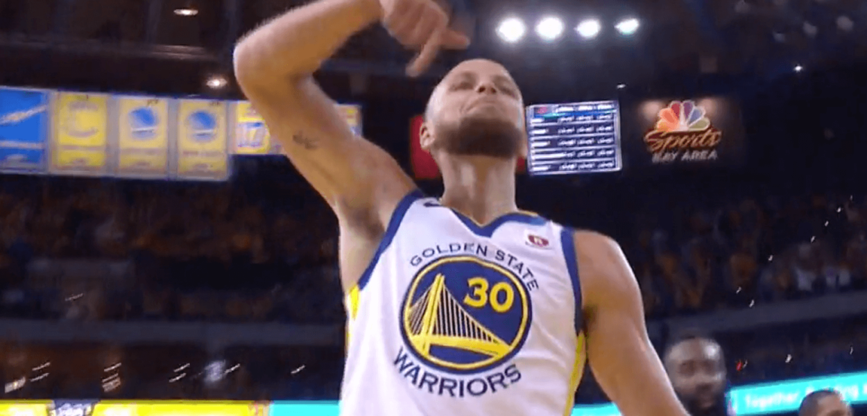 Stephen Curry trashtalk mere