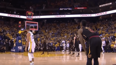 Cleveland Cavaliers Golden State Warriors Curry buzzer