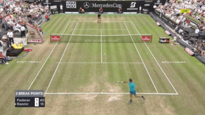 Federer Raonic