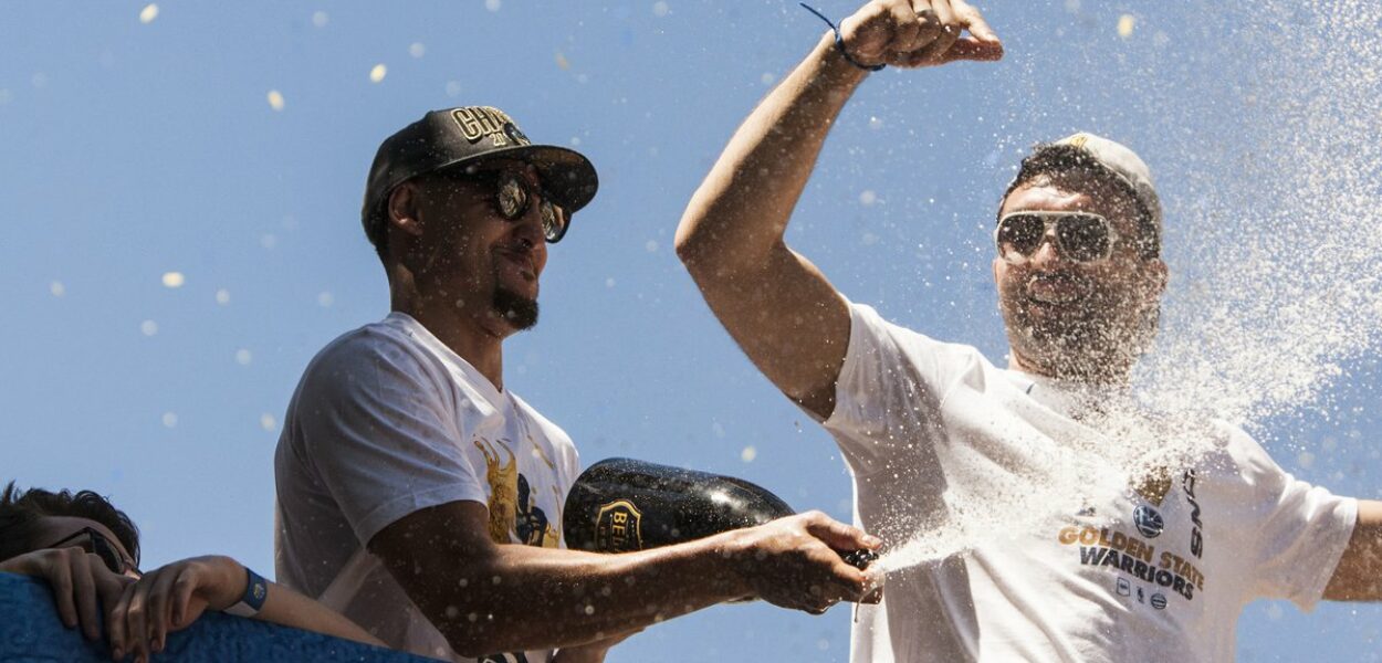 Golden State Warriors parade alcool