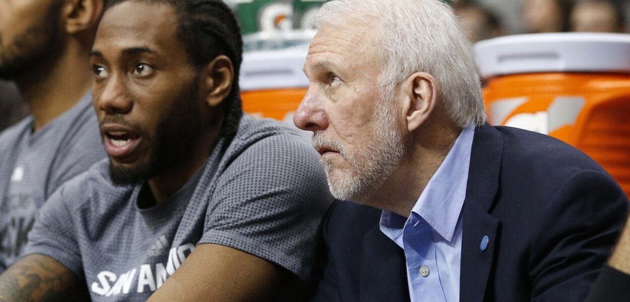 Kawhi Leonard Gregg Popovich