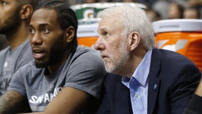 Kawhi Leonard Gregg Popovich