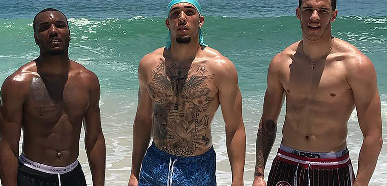 Kyle Kuzma et Lonzo Ball prennent du muscle cet été