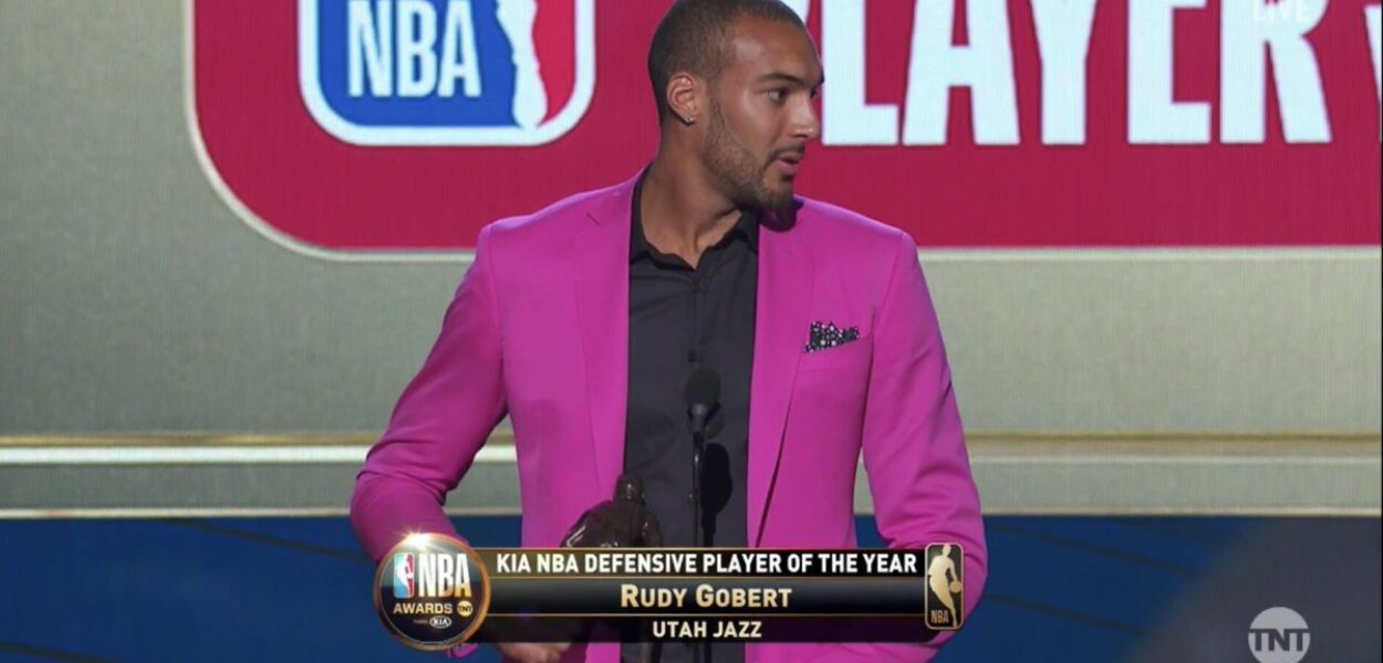 Rudy Gobert NBA Defensive Player of The Year
