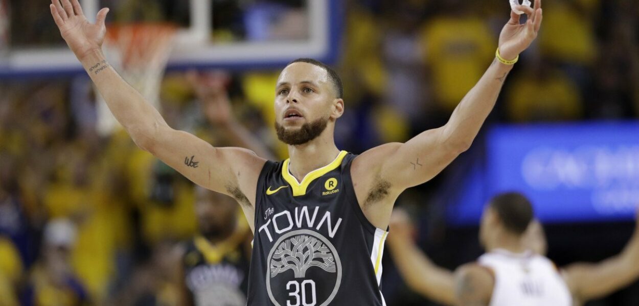 Stephen Curry Warriors Cavs