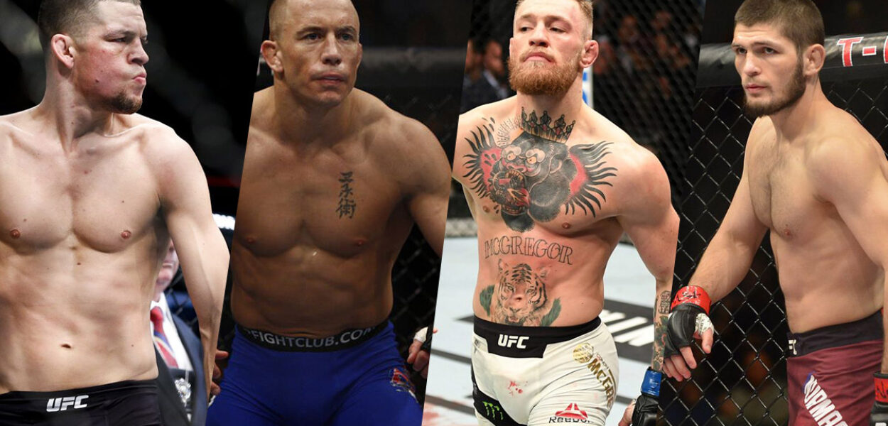 UFC Khabib Diaz McGregor St Pierre
