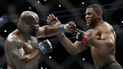 Francis Ngannou Derrick Lewis