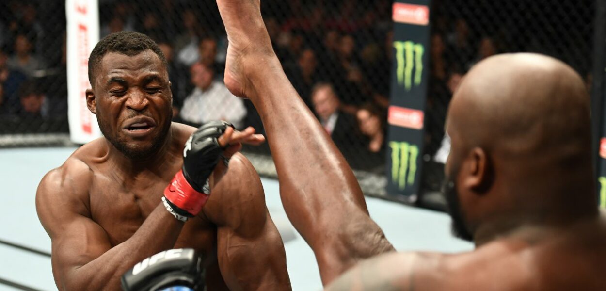 Francis Ngannou Derrick Lewis