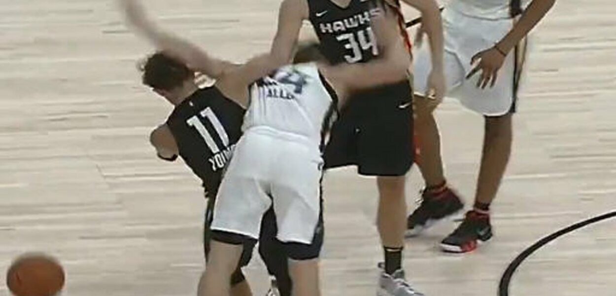 Embrouille entre Grayson Allen et Trae Young en Summer League