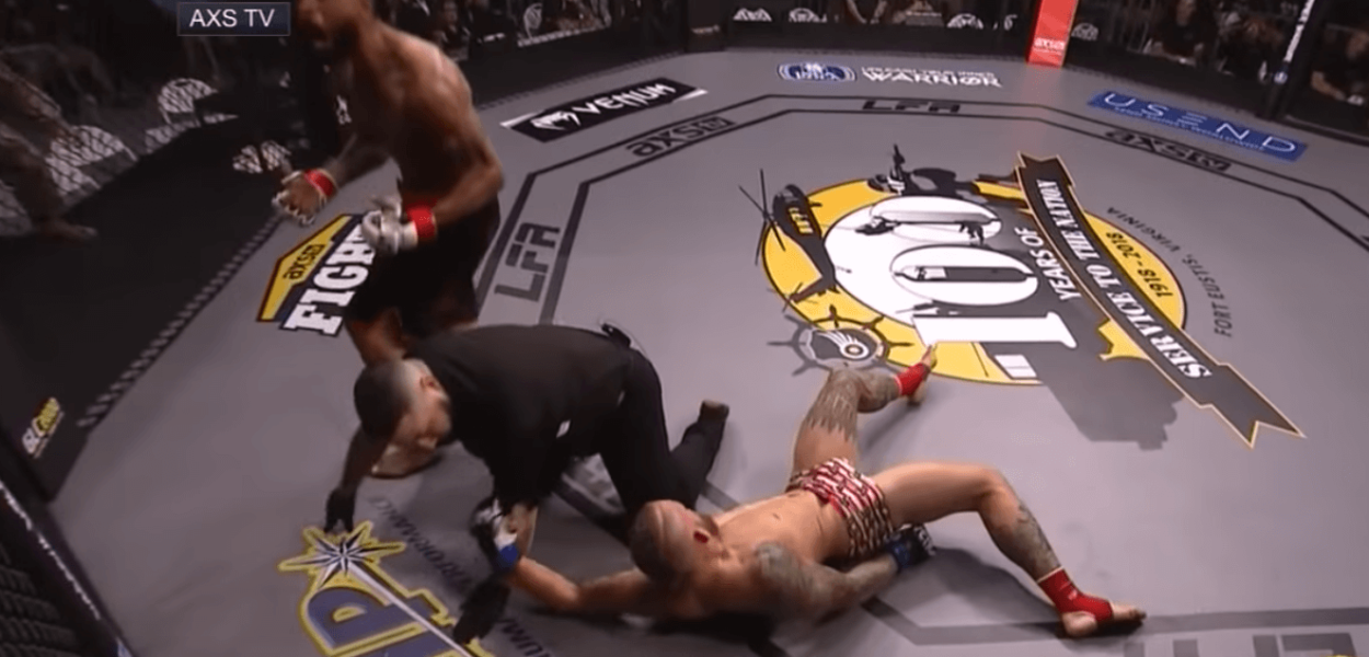 LFA 46 31 secondes 3 knockdowns