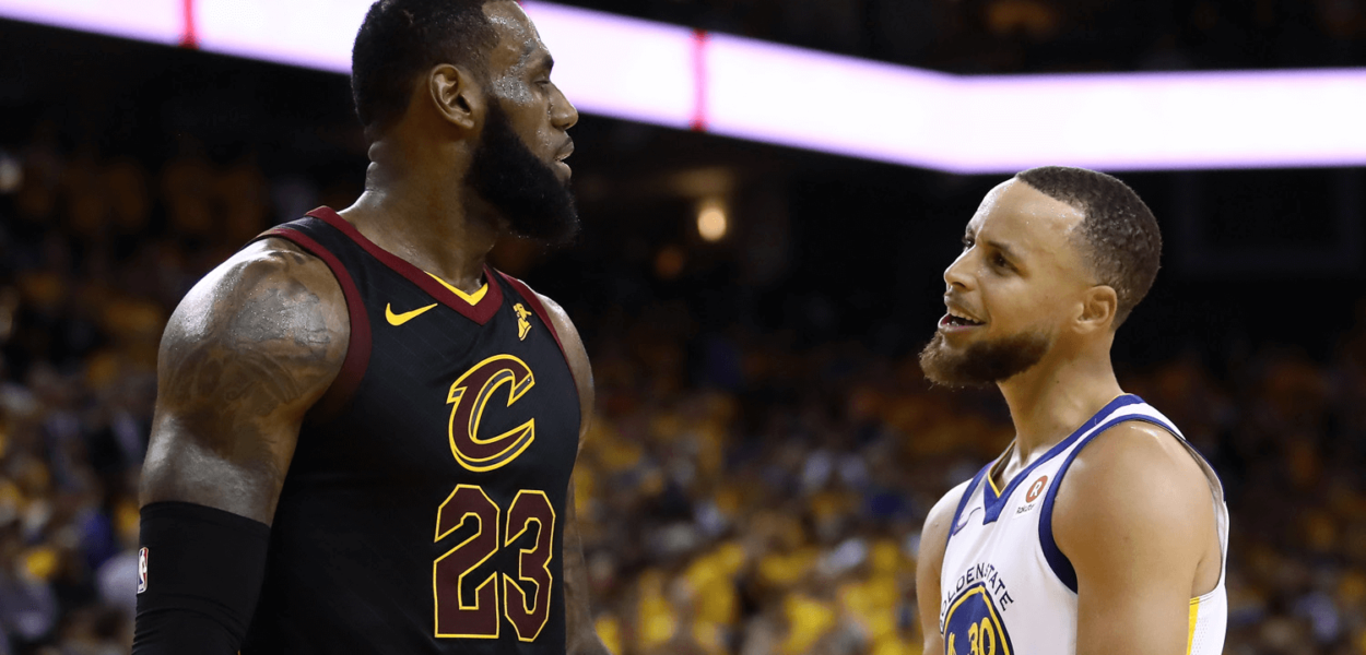 LeBron James Stephen Curry NBA (1)