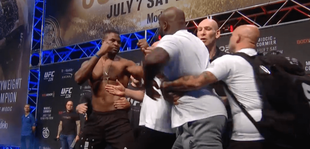 UFC 226 Francis Ngannou Derrick Lewis