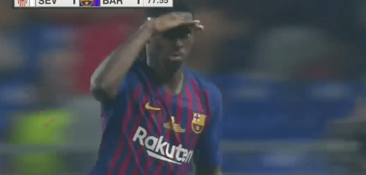 Sur une mine en barre rentrante, Dembélé offre la Supercoupe d'Espagne au FC Barcelone
