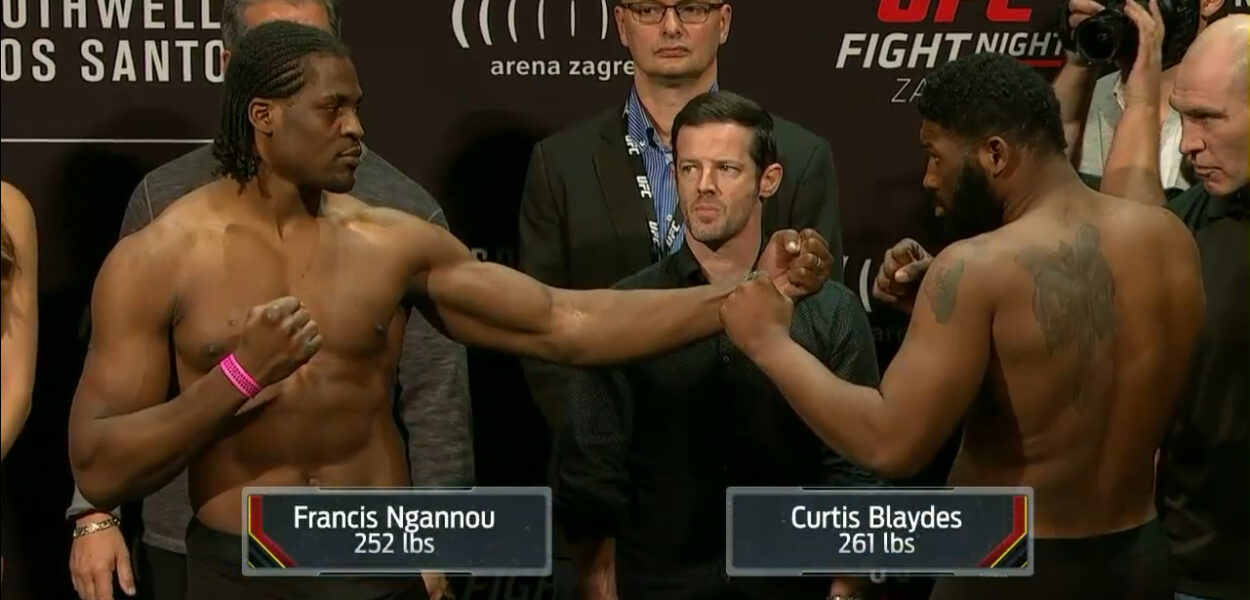 Francis Ngannou Curtis Blaydes