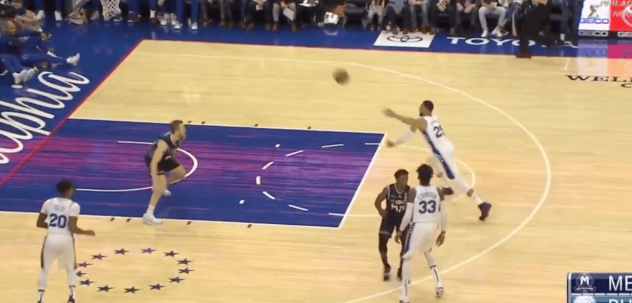 Ben Simmons Alley Oop Melbourne Sixers
