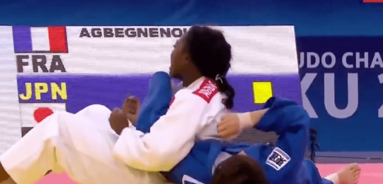 Clarisse Agbegnenou ippon Golden Score