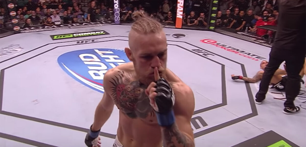 Conor McGregor Dustin Poirier KO